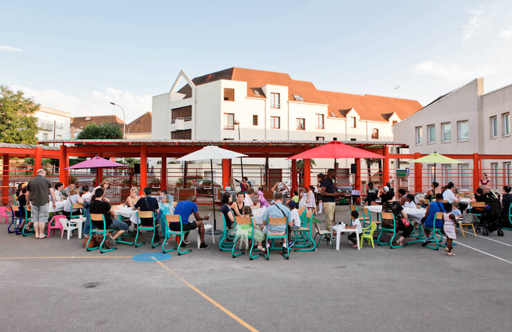 Repas médiéval - centre de loisirs
