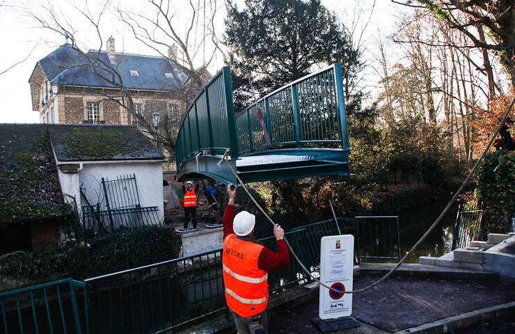 Passerelle Parc Freising