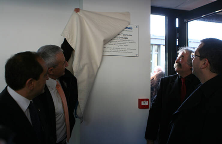 Inauguration de la Maison du Tourisme