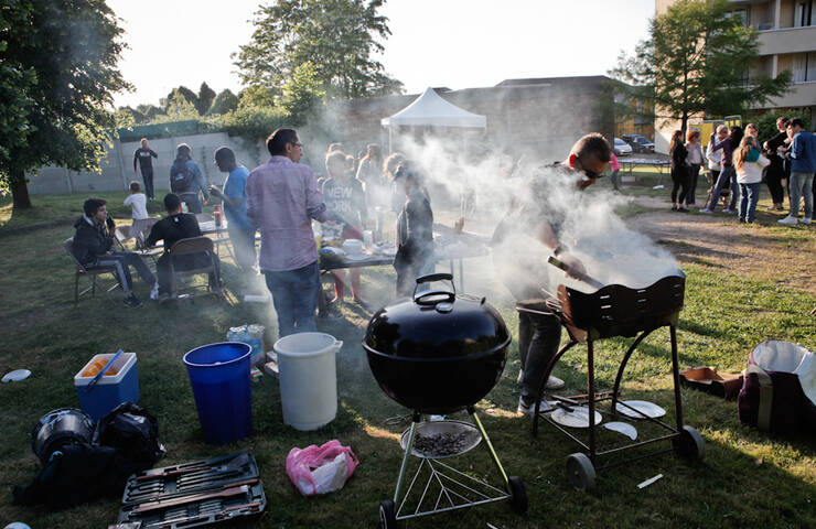 Barbecue Résidence Schweitzer