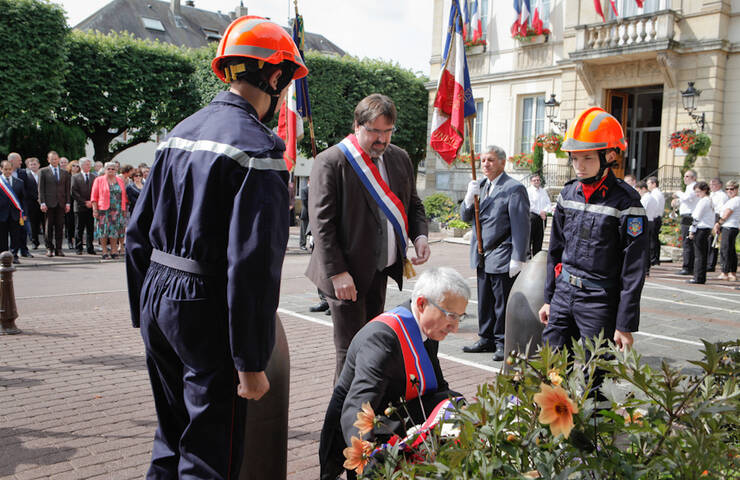 Cérémonie 14 juillet 2014