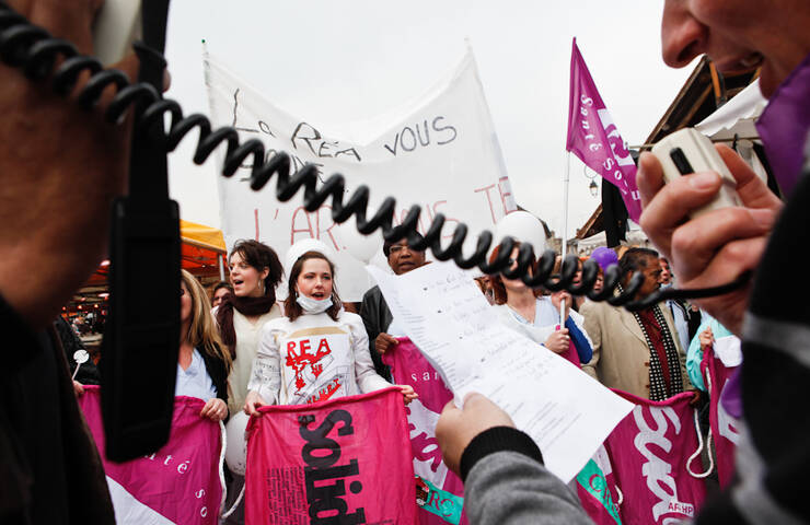 Manif soutien hopital