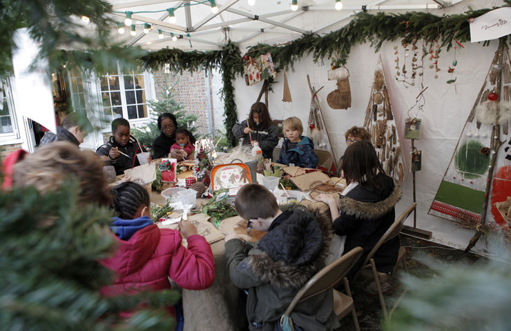 Salon de Noël au 100 grande rue