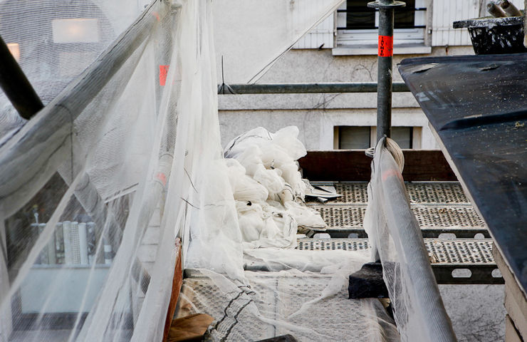 Rénovation des pavillons de la Mairie