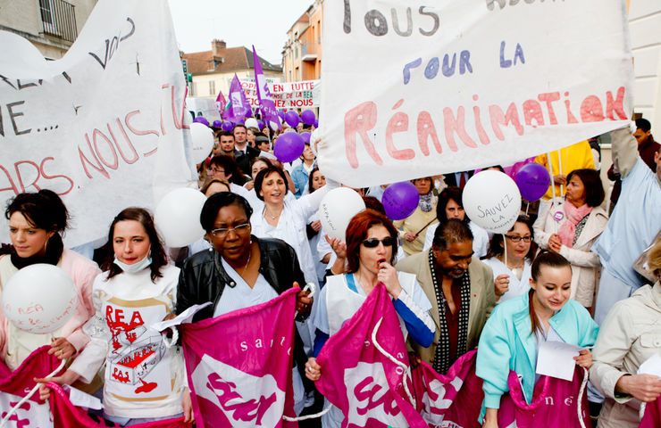 Manif soutien hopital