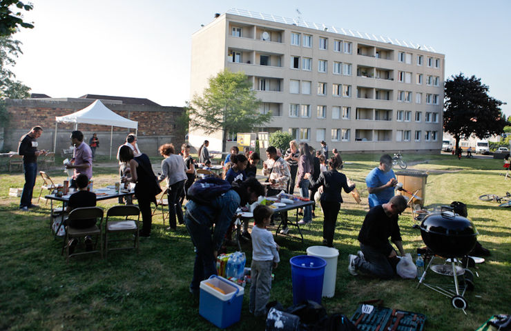 Barbecue Résidence Schweitzer