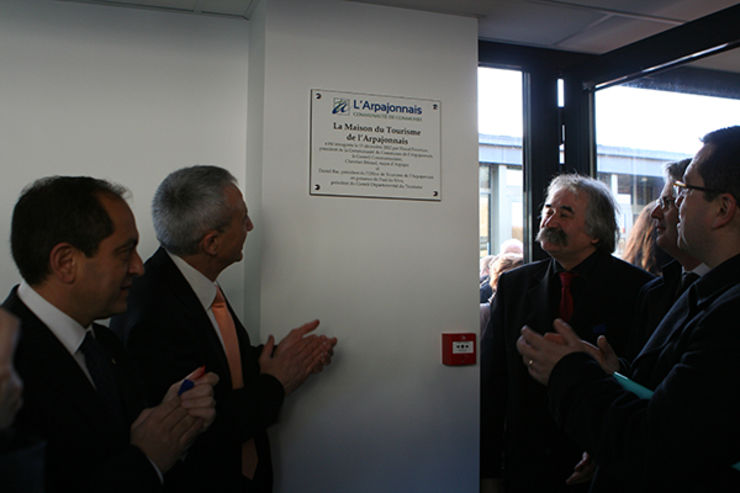 Inauguration de la Maison du Tourisme