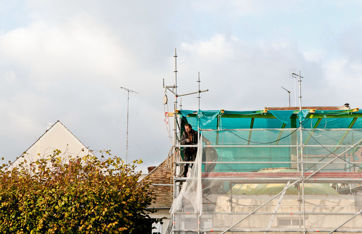 Rénovation des pavillons de la Mairie