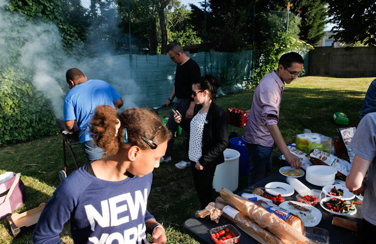 Barbecue Résidence Schweitzer