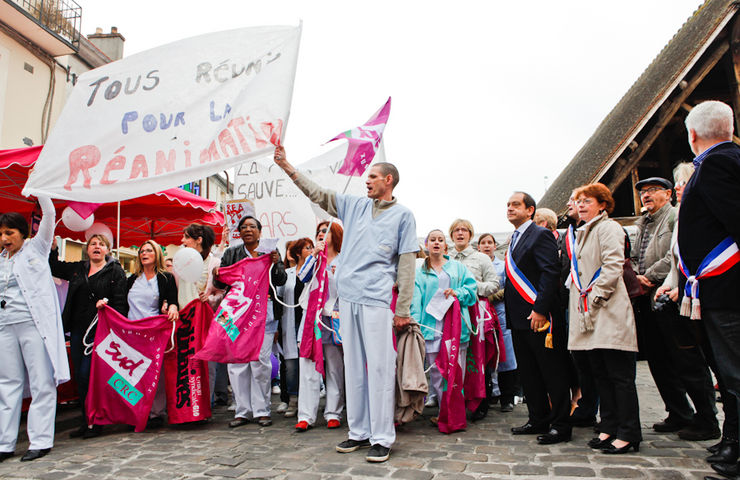 Manif soutien hopital