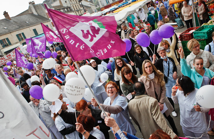 Manif soutien hopital