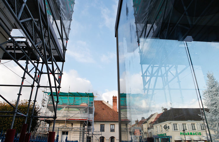 Rénovation des pavillons de la Mairie