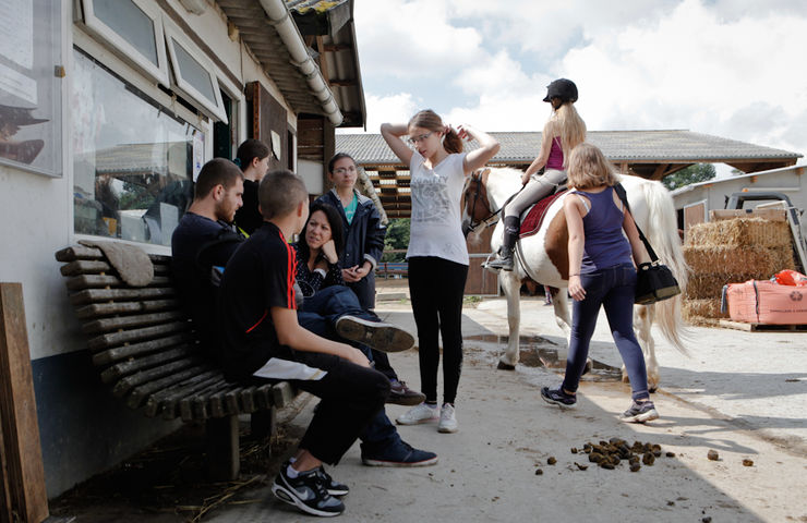 Stage d'équitation du smj