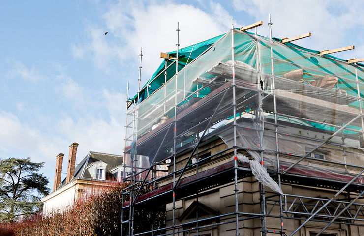 Rénovation des pavillons de la Mairie