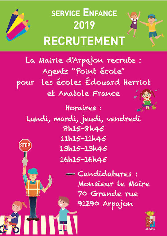 Le service éducation - enfance  Ville d'Arpajon